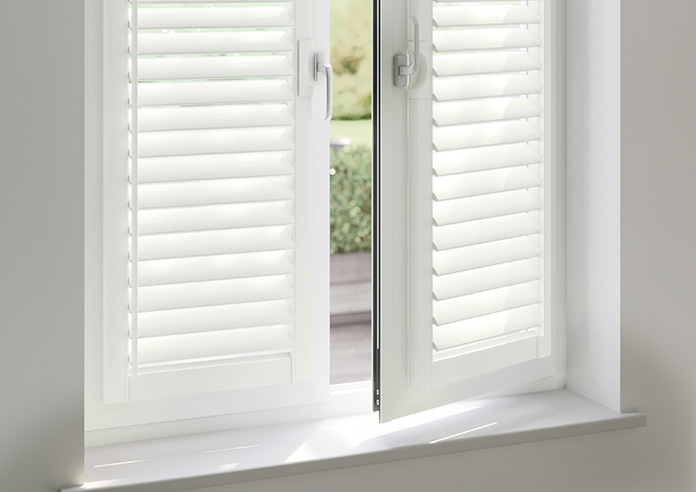 Sierra, Breeze White - Perfect Fit Shutter Blind - Image 9